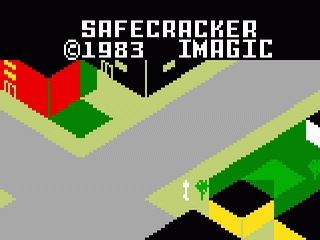 Safecracker title screen for Intellivision